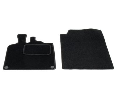 Automatten op maat - zwart stof - Smart For Two 2007-2014