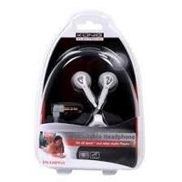 Uittrekbare oortelefoon wit - thumbnail