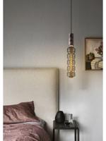 Home sweet home hanglamp pendel Saga - roestbruin (excl. lamp) - thumbnail