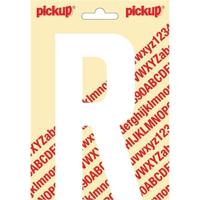 Plakletter Nobel Sticker letter R wit Pickup - Pickup - thumbnail