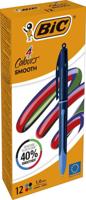 BIC Colours Smooth Drop 4-kleurenbalpen, medium - thumbnail