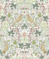 Marburg Heritage Behang met vogels en Art Nouveau bladeren - 47620 - thumbnail