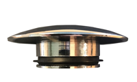 Wiesbaden Losse chroom plug + afdichting tbv clickwastes 5/4" - thumbnail