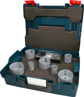 Bosch Accessoires pro multi material pc plus hole saw set | 13 pcs - 2608594433 - thumbnail