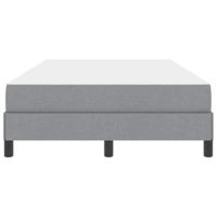 Boxspring bed Anders Lichtgrijs 120 x 190 cm Stof - thumbnail