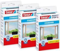 tesa STANDARD Vliegenhor (b x h) 1300 mm x 1500 mm Antraciet 3 stuk(s) - thumbnail