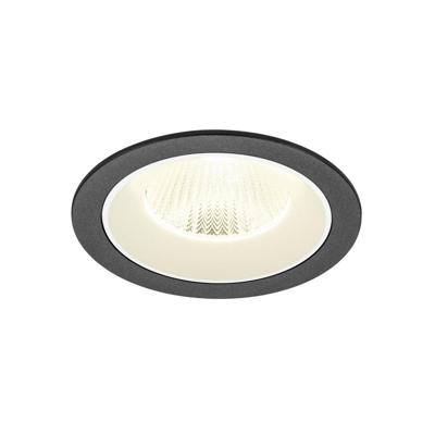 SLV InbouwspotNuminos L zwart/wit 4000K - 40gr - 1009796