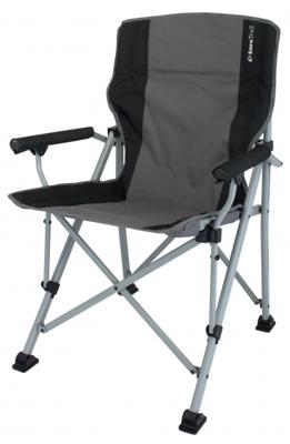 Eurotrail Bolzano Charcoal-Zwart Campingstoel Eurotrail Bolzano Charcoal-Zwart Campingstoel