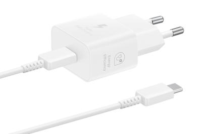 Samsung EP-T2510X USB-oplader 25 W 1x USB-C Wit Snellader