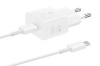 Samsung EP-T2510X USB-oplader 25 W 1x USB-C Wit Snellader - thumbnail