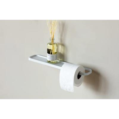Brabantia mindset toiletrolhouder met plankje mineral infinite white