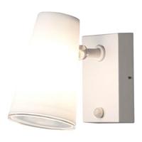Konstsmide Fano 7873-250 Buitenlamp met bewegingsmelder (wand) LED E27 25 W Wit - thumbnail