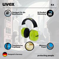 uvex K4 2600004 Oorkap 35 dB 1 stuk(s) - thumbnail
