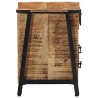 Nachtkastje 40x30x42 cm massief mangohout - thumbnail