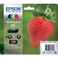Originele inktcartridge Epson XP 235 332 335 432 435 Zwart/Cyaan/Magenta/Geel 4 Onderdelen (8 Stuks) - thumbnail