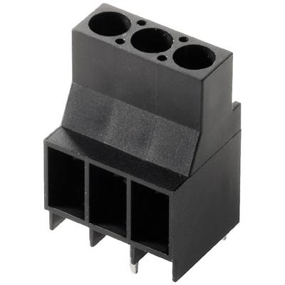 Weidmüller 1356890000 Klemschroefblok 4 mm² Aantal polen 7 Zwart 36 stuk(s)