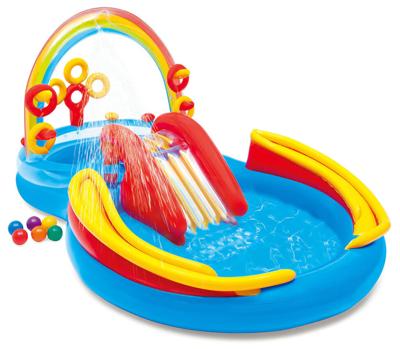 Intex speelzwembad regenboog