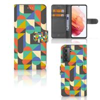 Samsung Galaxy S21 | Telefoon Hoesje | Funky Retro - thumbnail