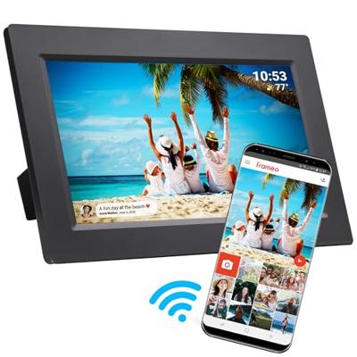 Denver PFF-1015 black Digitale WiFi-fotolijst 25.7 cm 10.1 inch Energielabel: C (A - G) 1280 x 800 Pixel 16 GB Zwart Denver PFF-1015 black Digitale WiFi-fotolijst 25.7 cm 10.1 inch Energielabel: C (A - G) 1280 x 800 Pixel 16 GB Zwart