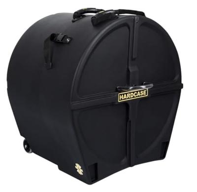 Hardcase HN22B koffer voor 22 inch bassdrum met wielen