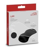 SpeedLink Lax Gel-polssteun Ergonomisch, Antislip Zwart - thumbnail