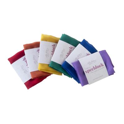 Little Botanic Playcycle speeldoeken regenboog set 30cm 6-delig