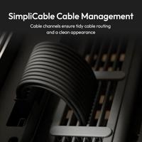 HAVN HAVN HS 420 PC-Gehäuse, Midi-Tower, E-ATX, Tempered Glass - schwarz Midi-tower Behuizing, Gaming-behuizing, PC-behuizing Zwart - thumbnail