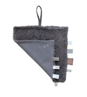 Snoozebaby Knuffeldoekje Storm Grey - thumbnail