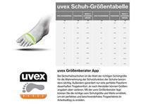 uvex 2 xenova® 9557842 Veiligheidsschoenen ESD S2 Schoenmaat (EU): 42 Zwart, Blauw 1 paar - thumbnail