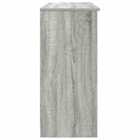 Dressoir met lade 101x35x76 cm spaanplaat grijs Sonoma - thumbnail