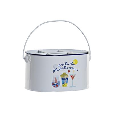 IJsemmer DKD Home Decor Wit Multicolour Metaal 24,5 x 17 x 13 cm