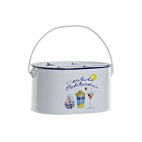 IJsemmer DKD Home Decor Wit Multicolour Metaal 24,5 x 17 x 13 cm - thumbnail
