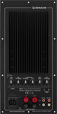 Monacor SAM-2 Inbouwversterkermodule 200 W