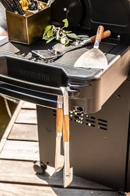 Forged Plancha Spatel BBQ - Olijfhout / Staal