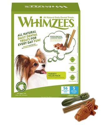 WHIMZEES VARIETY BOX SMALL 56 ST WHIMZEES VARIETY BOX SMALL 56 ST