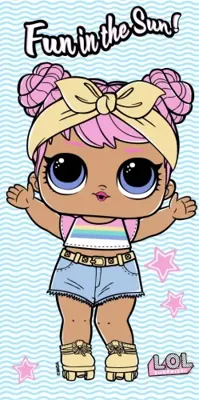 LOL Surprise strandlaken Fun in the Sun 70 x 140 cm LOL Surprise strandlaken Fun in the Sun 70 x 140 cm