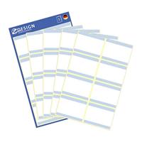 Avery diepvriesetiketten in blister, wit, 40 etiketten - thumbnail