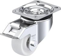 Blickle LK-SPO 75K-FI Zwenkwiel met rem Wieldiameter: 75 mm Draagvermogen (max.): 300 kg 1 stuk(s) - thumbnail