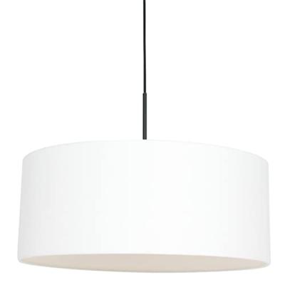 Steinhauer Hanglamp Sparkled light 8154 zwart witte kap