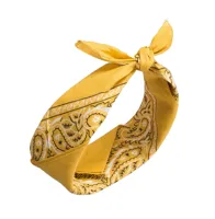 Bandana Rain Drop Geel 54 x 54 cm - Stoffen bandana - thumbnail