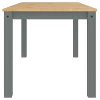 Eettafel Panama 160x80x75 cm massief grenenhout grijs - thumbnail