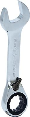 KS Tools 503.4638 503.4638 Steek-ringratelsleutel Sleutelbreedte (metrisch) 15 mm