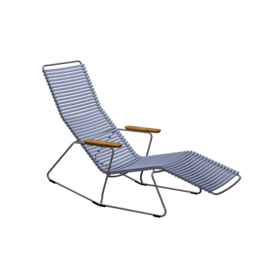 Houe Click Sunrocker ligstoel Pigeon Blue