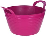 Mand flexibel flexbag roze 12 liter 2 - thumbnail