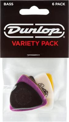Dunlop PVP117 Variety Pack Bass plectrumset (6 stuks) Dunlop PVP117 Variety Pack Bass plectrumset (6 stuks)
