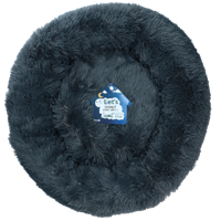 Let&apos;s Sleep Donut Donkergrijs L - thumbnail