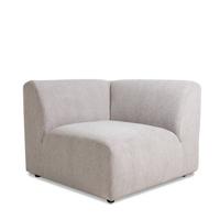 HKliving Jax bank Right End Sneak Light Grey - thumbnail