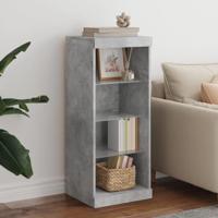 Dressoir met LED-verlichting 41x37x100 cm betongrijs - thumbnail