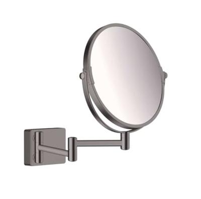 Hansgrohe Addstoris make-up spiegel 3x vergroting brushed black chroom 41791340 Hansgrohe Addstoris make-up spiegel 3x vergroting brushed black chroom 41791340
