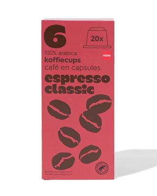 HEMA Koffiecups espresso classic - 20 stuks